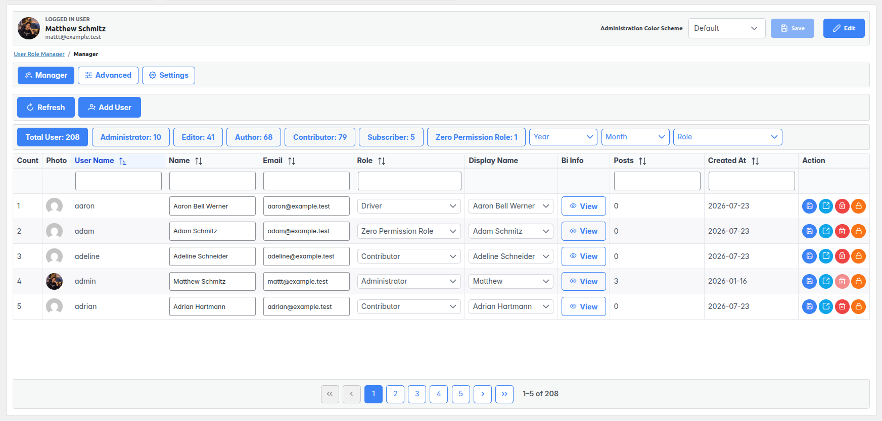 Role Manager feature overview 1
